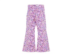 Name It pink cosmos floral bootcut pants